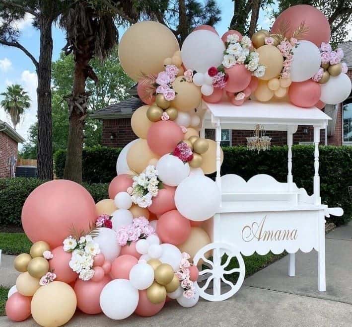 birthday balloon decoration