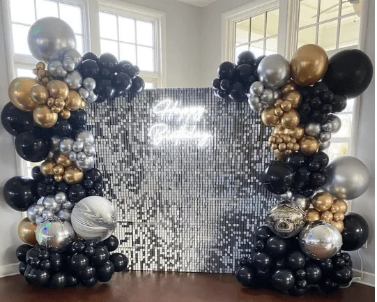 shimmer wall - sydney party decorations